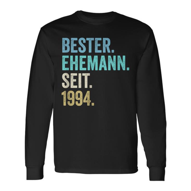 Bester Ehemann Seit 1994 Langarmshirts Geschenkideen