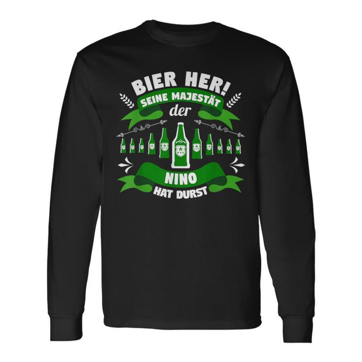 Bier Her Majestät Nino Langarmshirts Geschenkideen