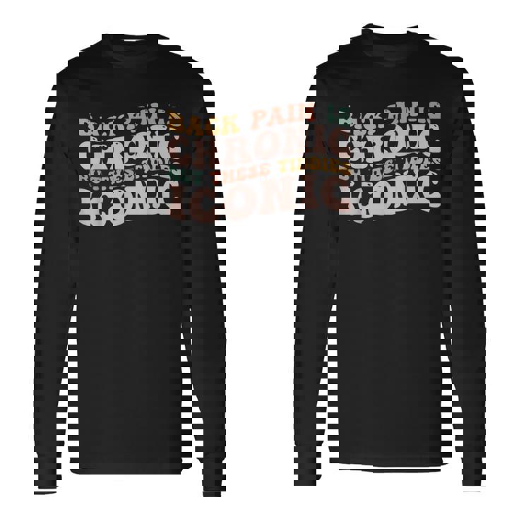 Big Boob Humor Iconic Inappropriate Embarrassing Long Sleeve T-Shirt
