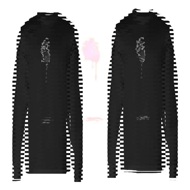 ◆BADBLOOD◆ Eat Me Long Sleeve Black w-tee23-090 Bloodbath Black Longsleeve T-Shirt | Official Store | Bring