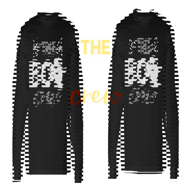 The Boo Crew Matching Halloween Family Pajamas Long Sleeve T-Shirt