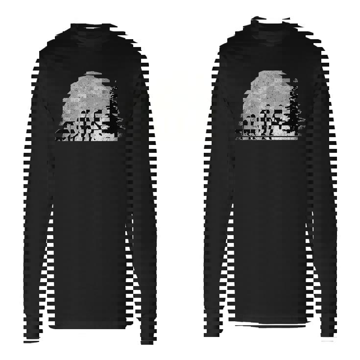 Boscaiolo Evoluzione Luna Forester Motosega Evolution Maglietta a maniche lunghe