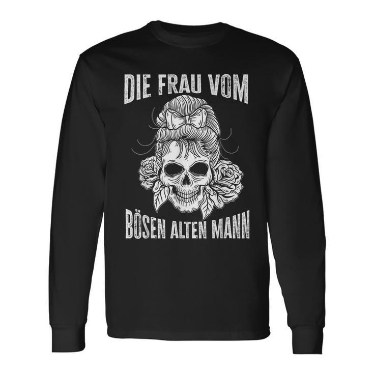 Böser Alter Mann Böse Alte Frauom Bösen Alten Mann Langarmshirts Geschenkideen