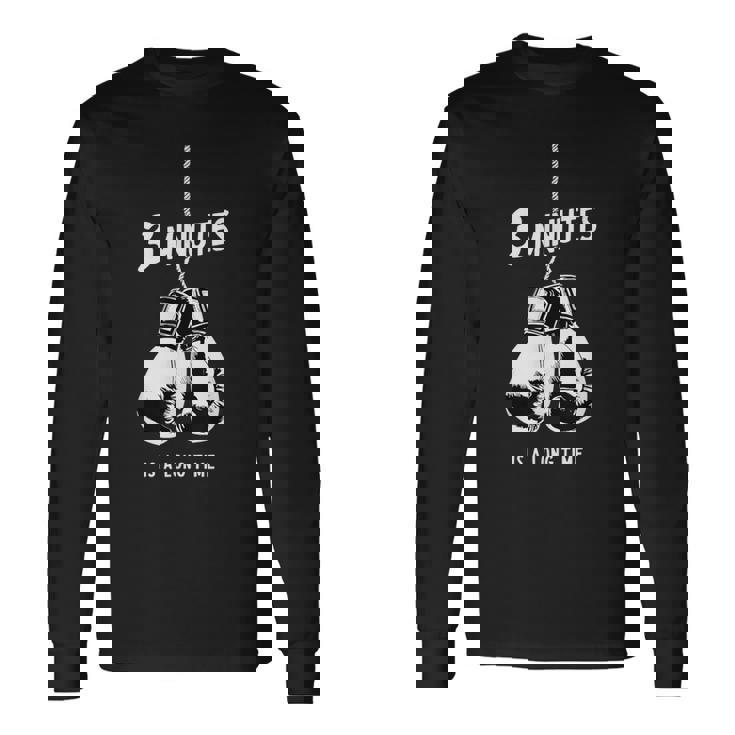 Boxeador Para Amantes Del Boxeo Y Kickboxing Camiseta de manga larga Ideas de regalos