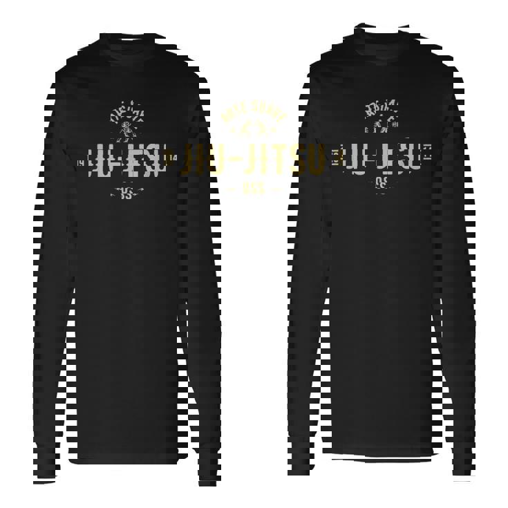 Brazilian Jiu Jitsu Arte Suave Oss Bjj Maglietta a maniche lunghe