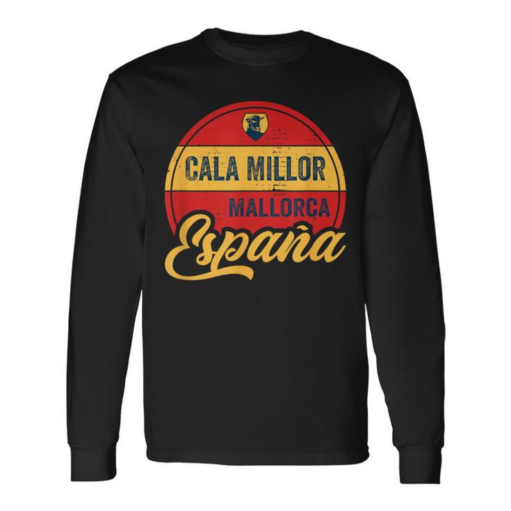 Cala Millor Mallorca Balearic Spain Espana S Langarmshirts Geschenkideen