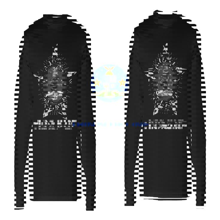 Camicia Da Pattuglia Della Polizia Statale Della California Maglietta a maniche lunghe