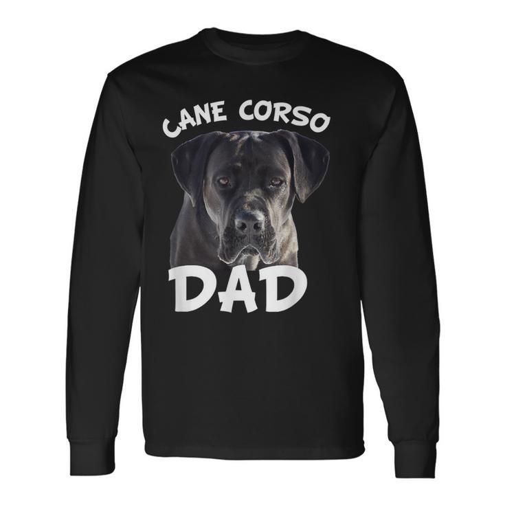 Cane Corso Dad Italian Mastiff Dog Langarmshirts Geschenkideen