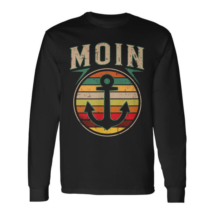 Captain Hat Moin Jumper Hamburg Souvenir Moin Langarmshirts Geschenkideen