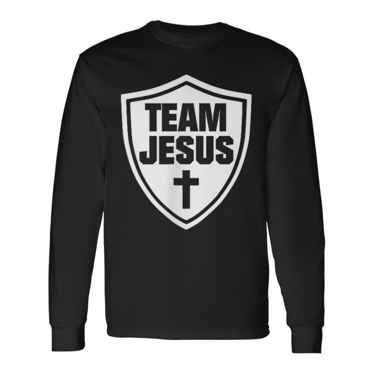 Christliches Team Jesus Mit Kreuz Langarmshirts Geschenkideen