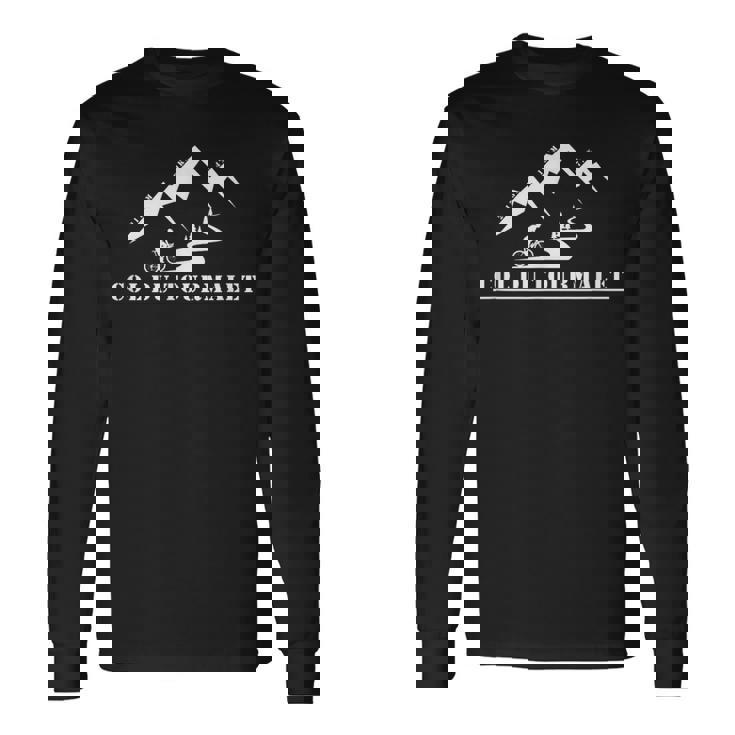 Col Du Tourmalet France Tour Cyclisme Pyrénées T-shirt à manches longues
