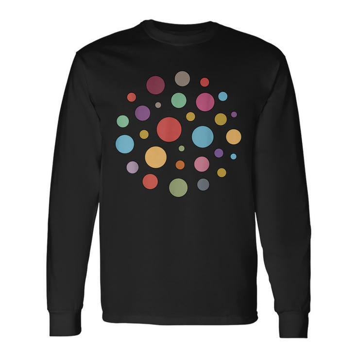 Colourful Dots For Frohnaten Langarmshirts Geschenkideen