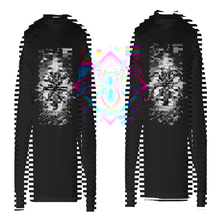 HWY×US/Big Spider Web L/S T-Shirt Amazon.com: Spider web spider lover gifts spiders Long