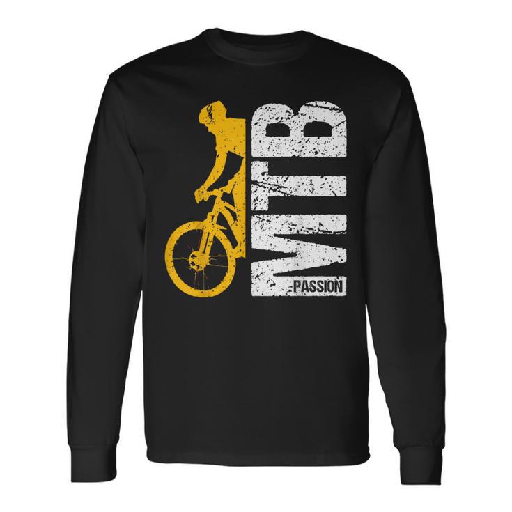 Cooles Mountainbike Retro Mtb Fans Geschenk Jungs Männer Langarmshirts Geschenkideen