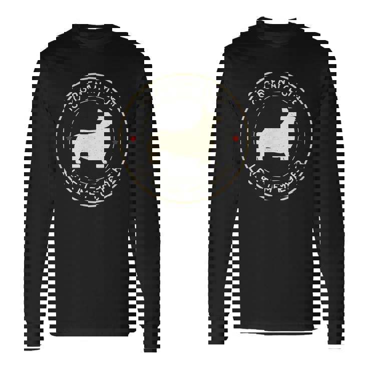 Corgi Fan Club Life Time Member Long Sleeve T-Shirt