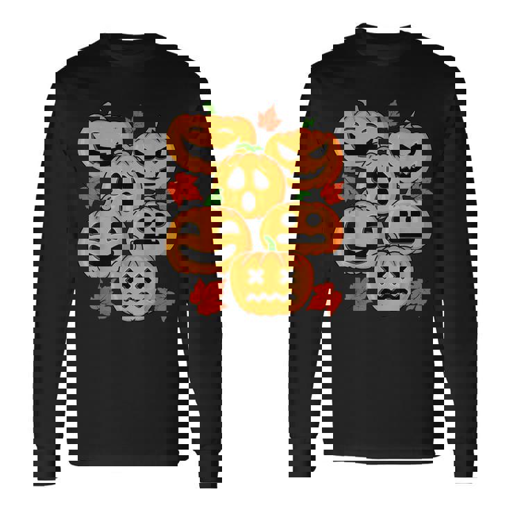 Costume Citrouille Enfant Adulte Deguisement Citrouille T-shirt à manches longues