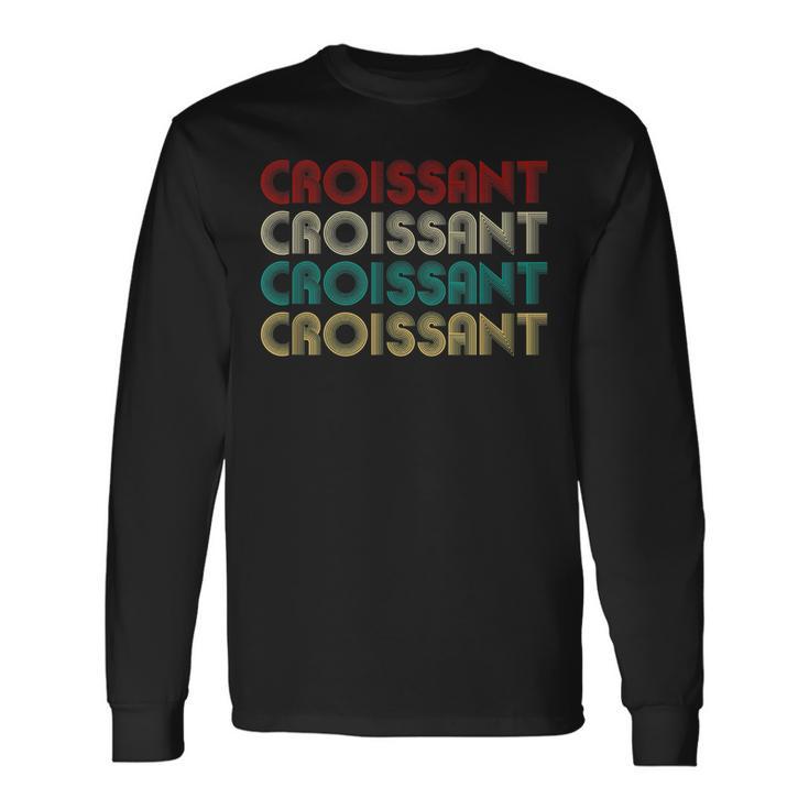 Croissants Lovers Langarmshirts Geschenkideen