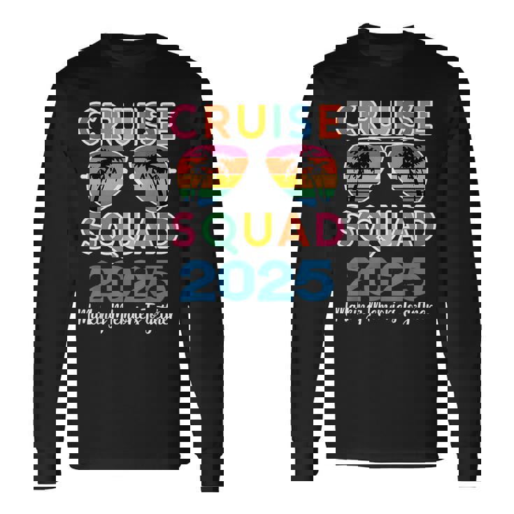 Cruise Squad 2025 Summer Vacation Matching Family Group Long Sleeve T-Shirt Gifts ideas