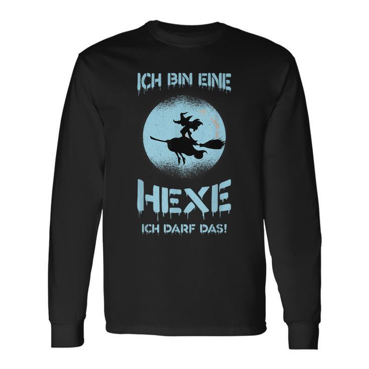 Short-Sleeved Ich Bin Eine Hexe Ich Kann Das Zicken Langarmshirts Geschenkideen