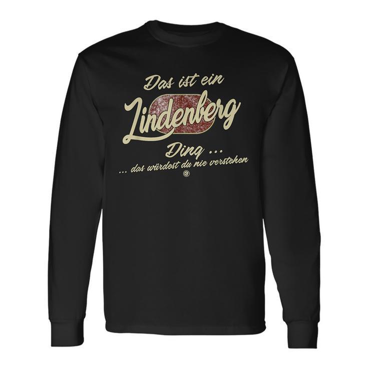 Das Ist Ein Lindenberg Ding Family Langarmshirts Geschenkideen