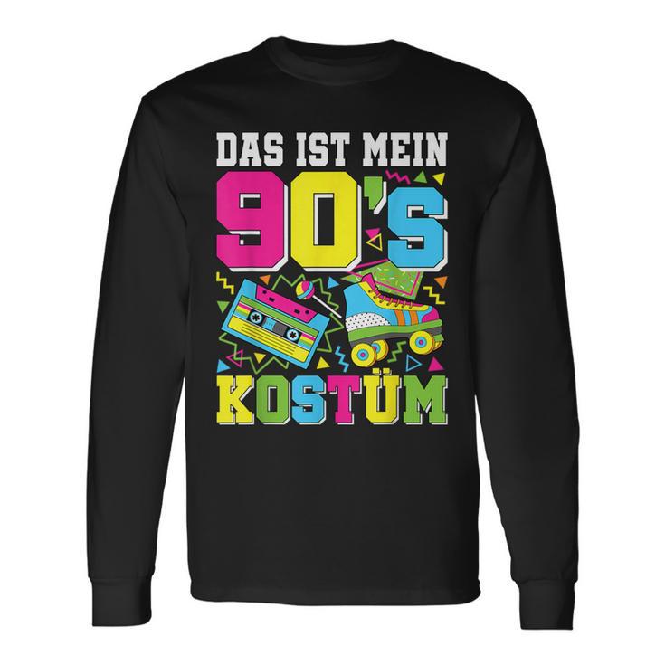 Das Ist Mein 90S Kostüm 90S Motto Party Outfit Langarmshirts Geschenkideen