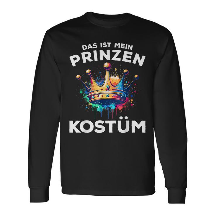 Das Ist Mein Prinzen Costume Langarmshirts Geschenkideen