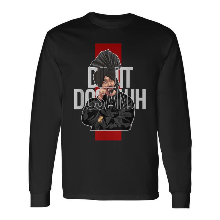 Diljit Dosanjh Punjabi Singer Desi Clothing Punjabi Langarmshirts Geschenkideen