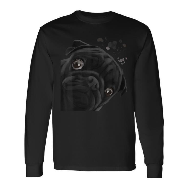 Dog Pug Langarmshirts Geschenkideen