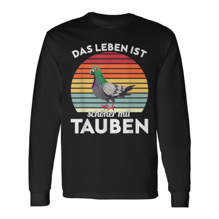 With Dove Das Leben Ist Schönmit Tauben Langarmshirts Geschenkideen