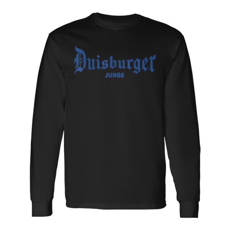 Duisburg Boys City Duisburg Ruhrpott Langarmshirts Geschenkideen