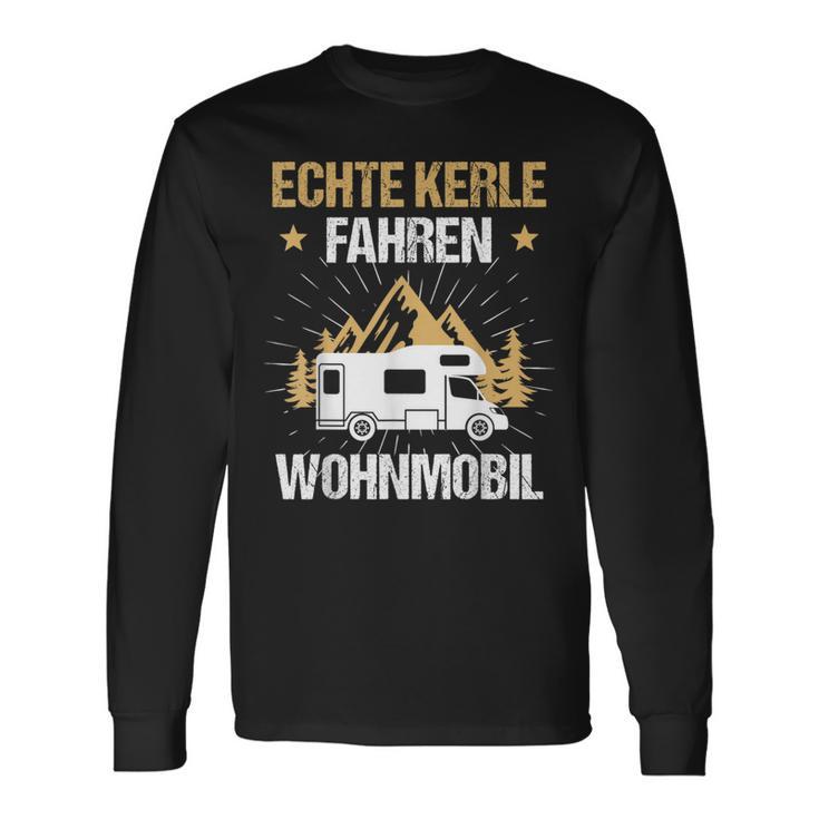 Echte Kerle Fahren Motorhome Langarmshirts Geschenkideen