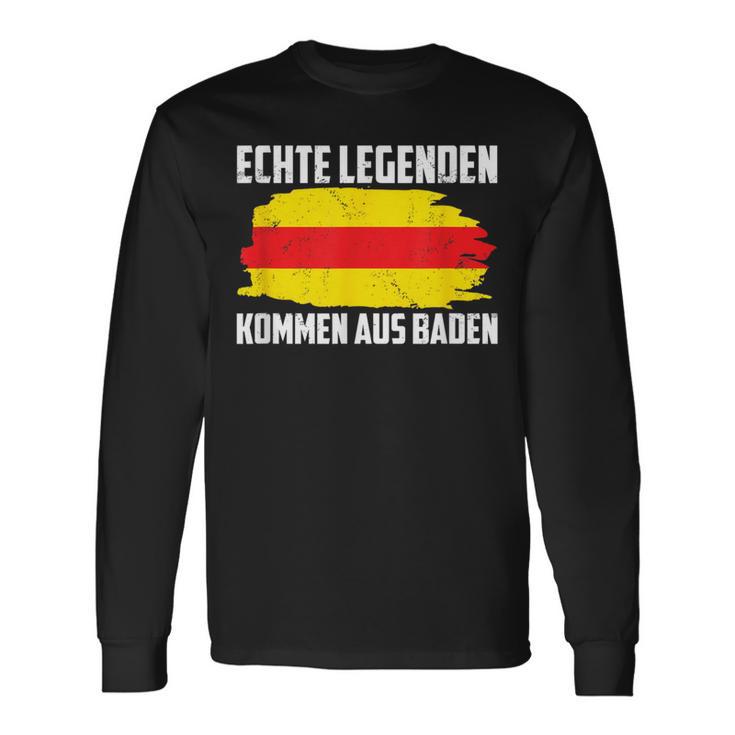 Echte Legenden Kkommen Aus Baden Echte Legends Kkommen Aus B Langarmshirts Geschenkideen