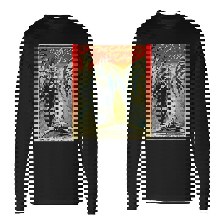 El Gabinete Del Dr Caligariintage Horror Camiseta de manga larga