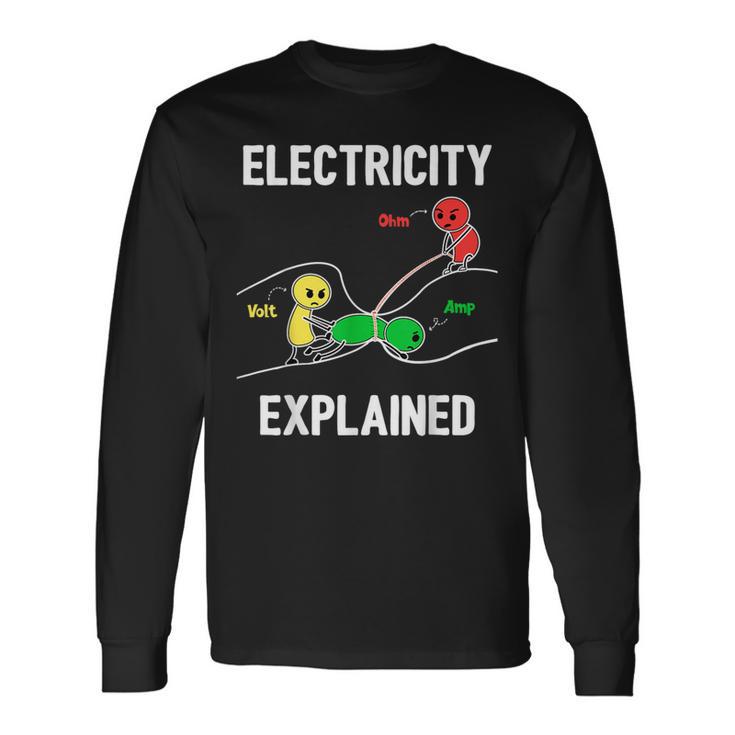 Electrician Ohmolt Amp Electrician Langarmshirts Geschenkideen