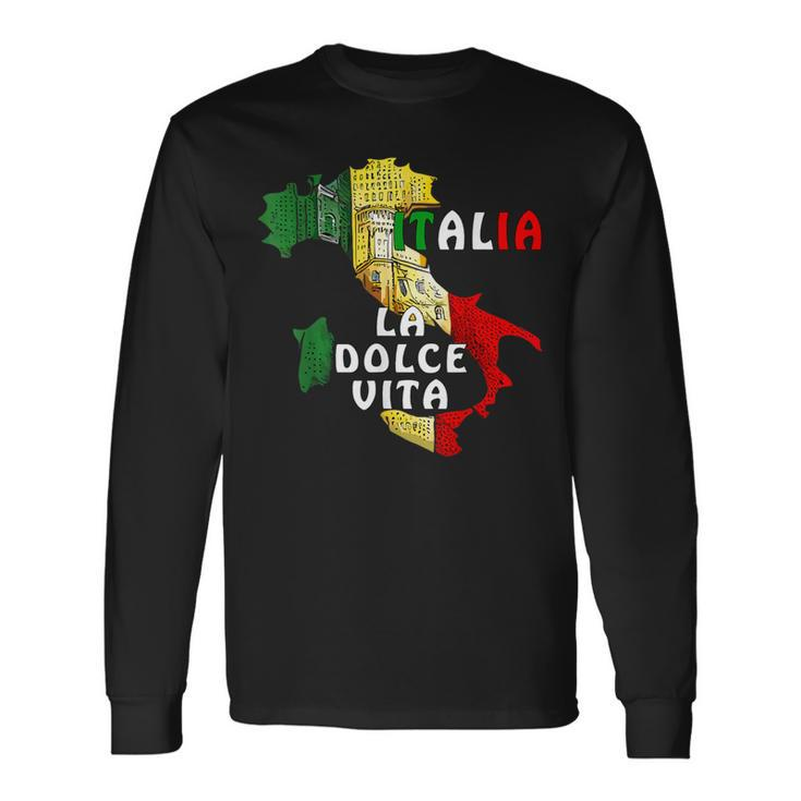 Entdecke Italien Liebe Für Essen Kultur Geschichte Italien Langarmshirts Geschenkideen