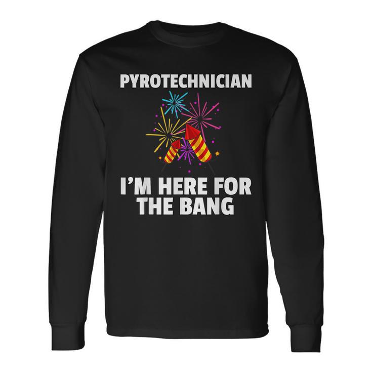 Fireworks Pyrotechnic Pyrotechnic Pyro Langarmshirts Geschenkideen