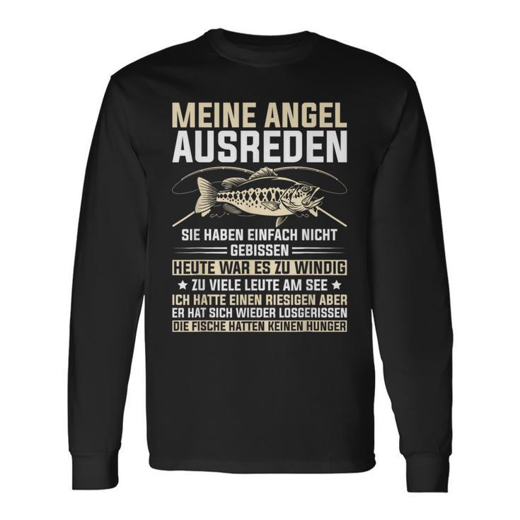 Fischer Fishing My Angel Excuses Langarmshirts Geschenkideen