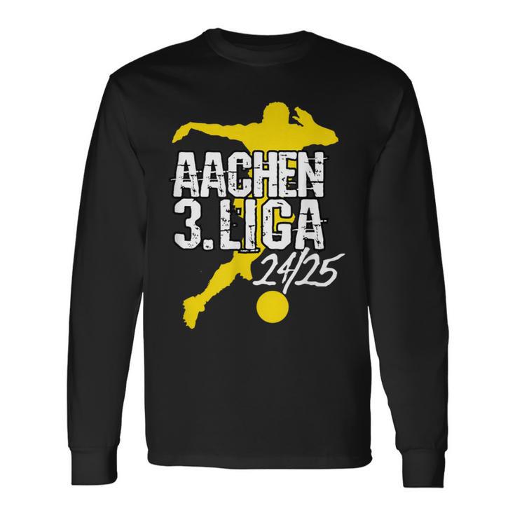 Football Kicken Club Aachen Fan Home Rhineland Rise Langarmshirts Geschenkideen