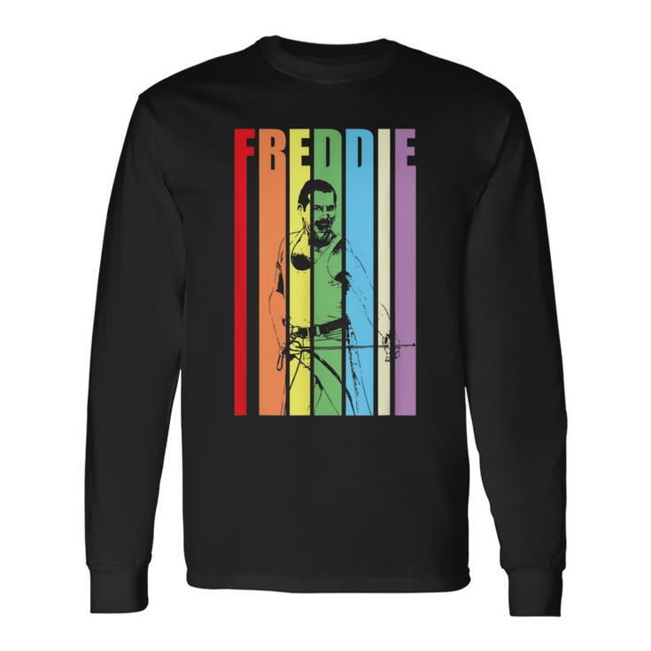 Freddie Rock Singer Music Langarmshirts Geschenkideen