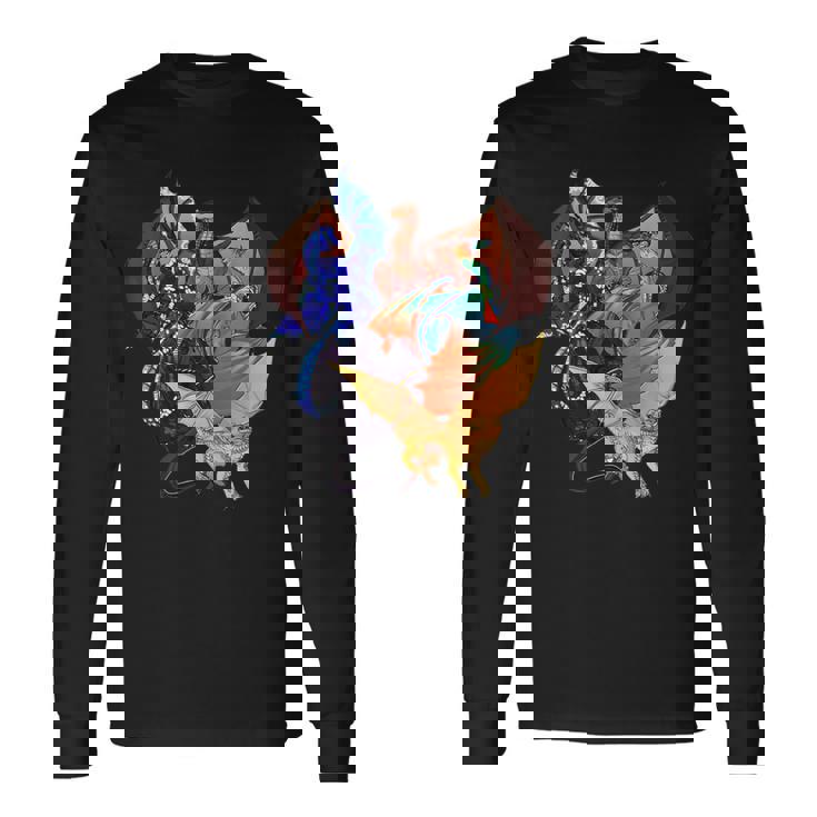 Full Wing Of Fires Legends Fathom Darkstalker Clearsight Long Sleeve T-Shirt