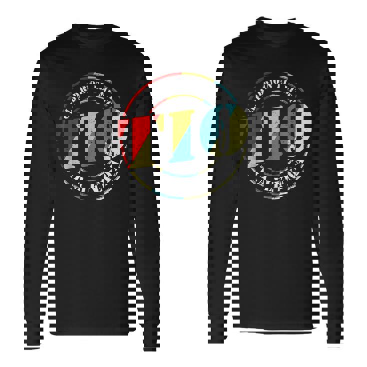 Fun Hombre El Mejor Tio Del Mundo Uncle Cumpleanos Padrinos Camiseta de manga larga
