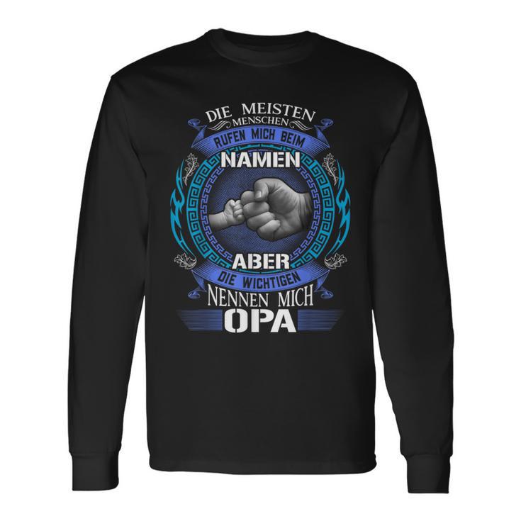 Die Meisten Menschen Nennen Mich Opa Geschenk Langarmshirts Geschenkideen