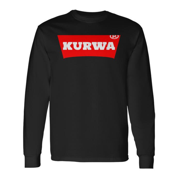 For Poland Kurwa Langarmshirts Geschenkideen