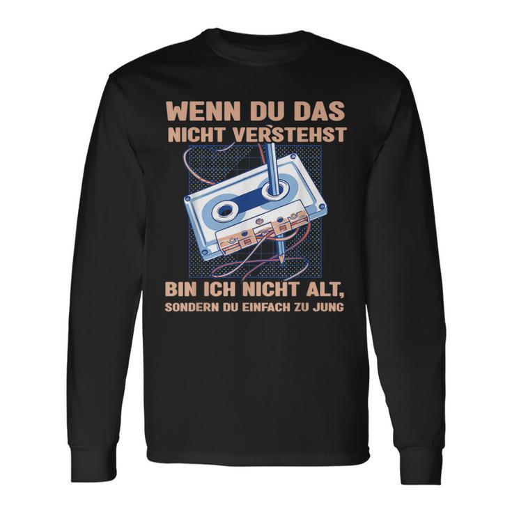 Saying Band Salad 80S 90S Retro Cassette Langarmshirts Geschenkideen