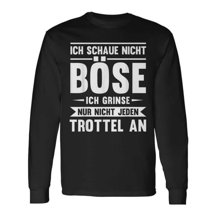 Saying Ich Schaue Nicht Nöse Humor Langarmshirts Geschenkideen