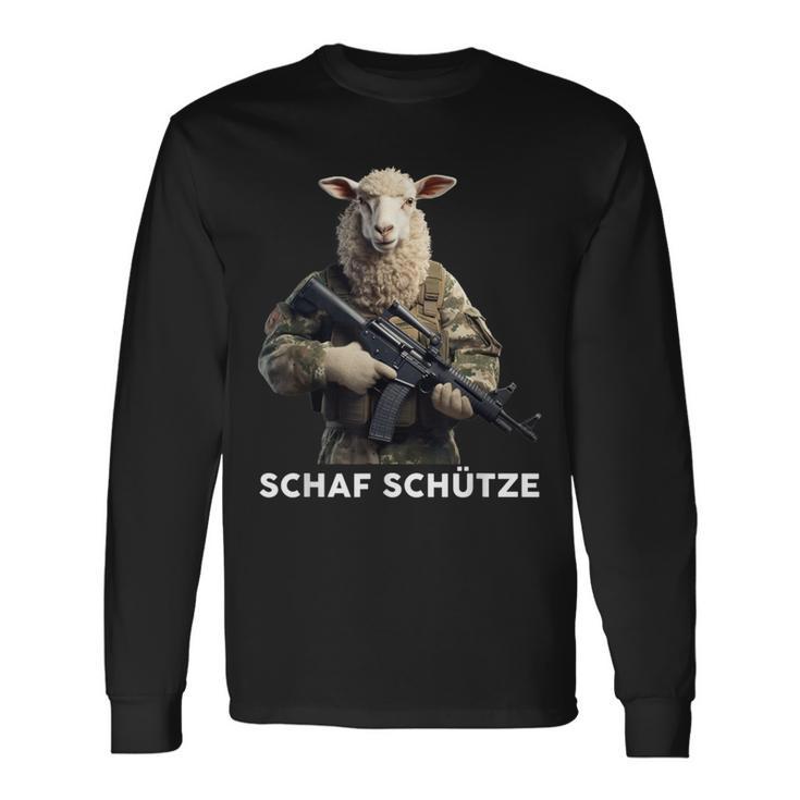 Sheep Sheep Sagittarius Sniper Sheep Sniper Langarmshirts Geschenkideen