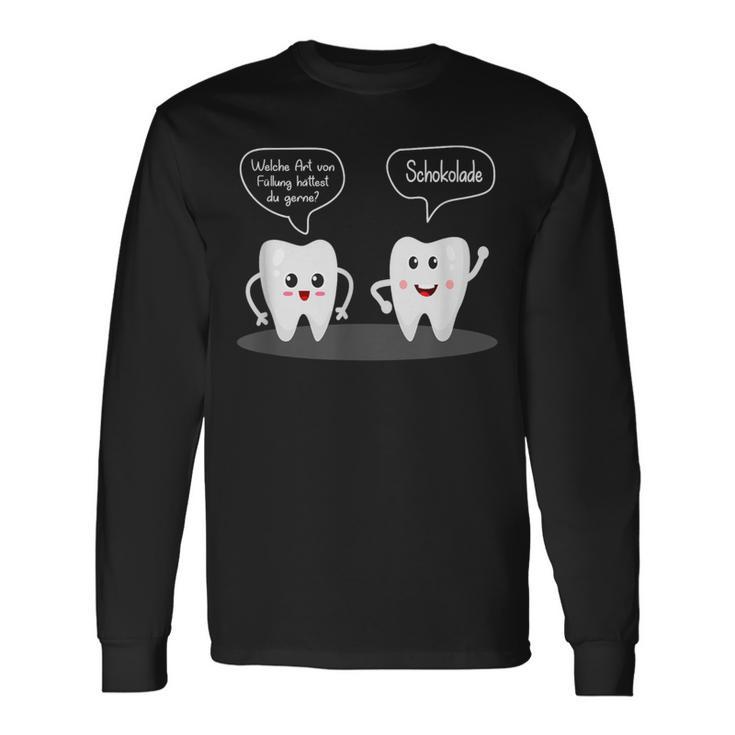 Th For Dentist Dentist Langarmshirts Geschenkideen