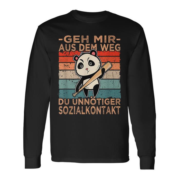 Geh Mir Aus Dem Weg Geh Mir S Langarmshirts Geschenkideen