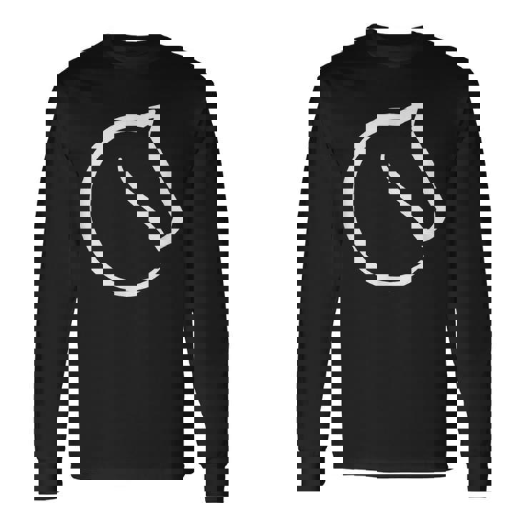 Giocatore Di Scacchi Lichess Merch Maglietta a maniche lunghe