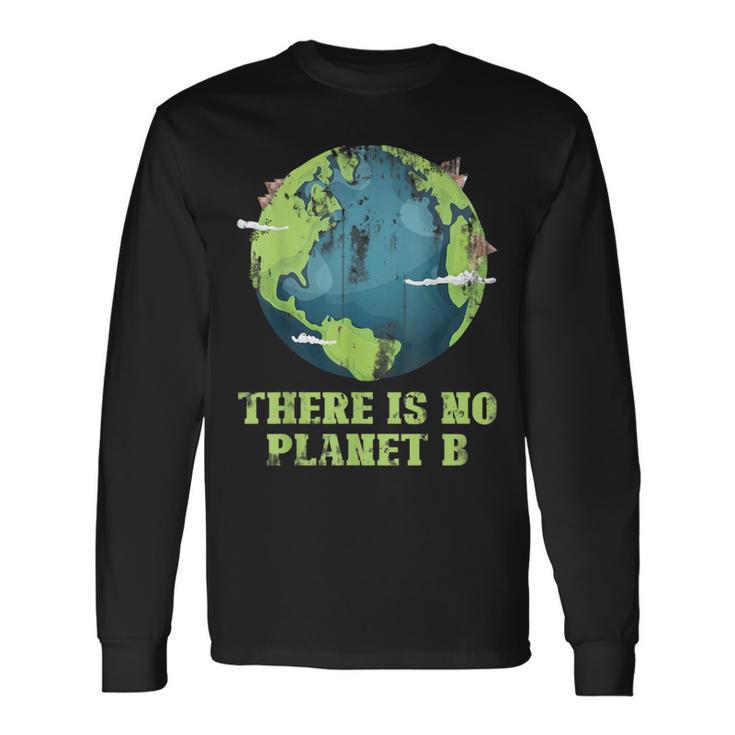 Global Warming Climate Change Earth Day Long Sleeve T-Shirt